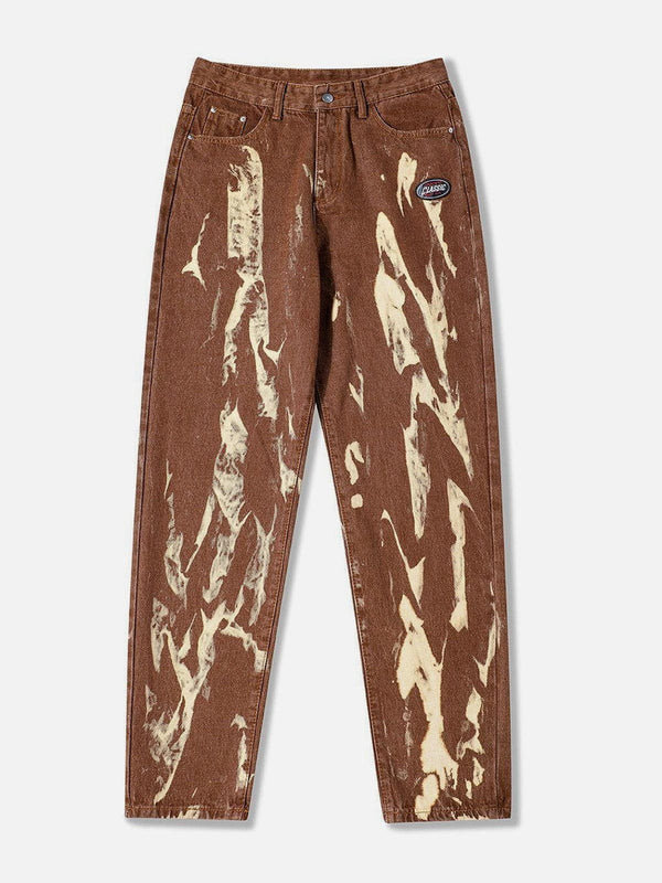 Thesclo - Tie Dye Washed Pants - Streetwear Fashion - thesclo.com