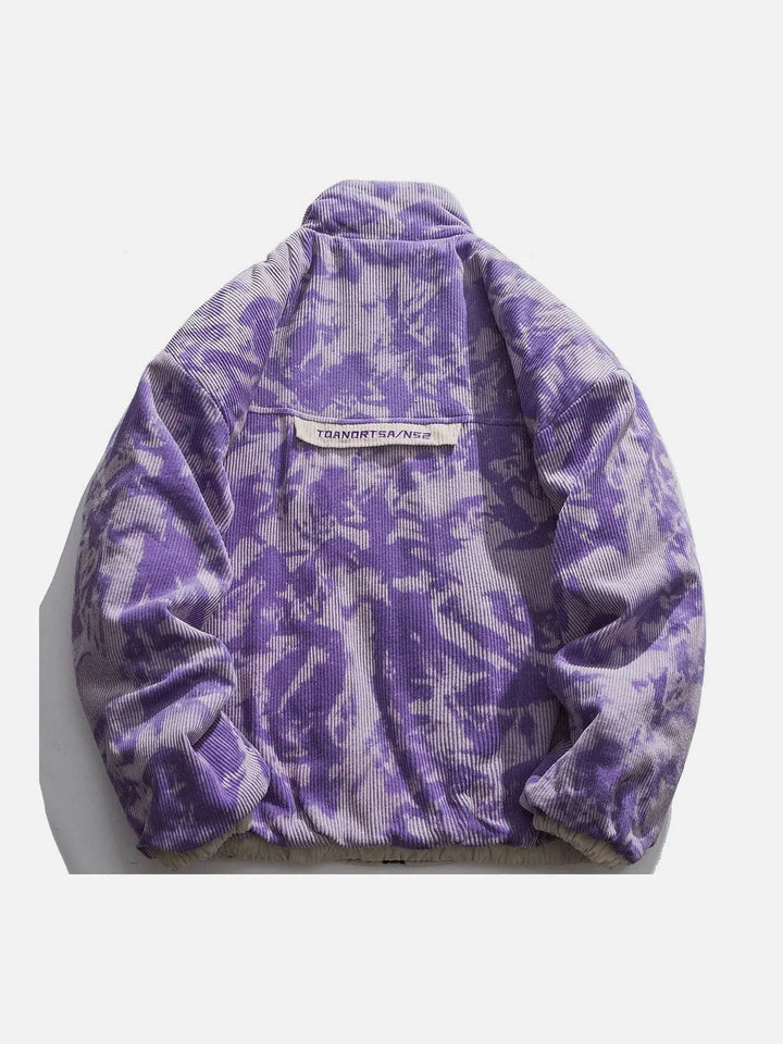 Thesclo - Tie-Dye Winter Coat - Streetwear Fashion - thesclo.com