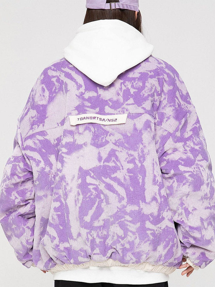 Thesclo - Tie-Dye Winter Coat - Streetwear Fashion - thesclo.com