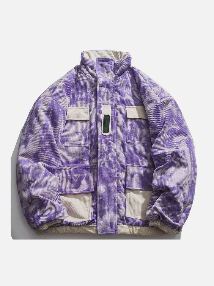 Thesclo - Tie-Dye Winter Coat - Streetwear Fashion - thesclo.com