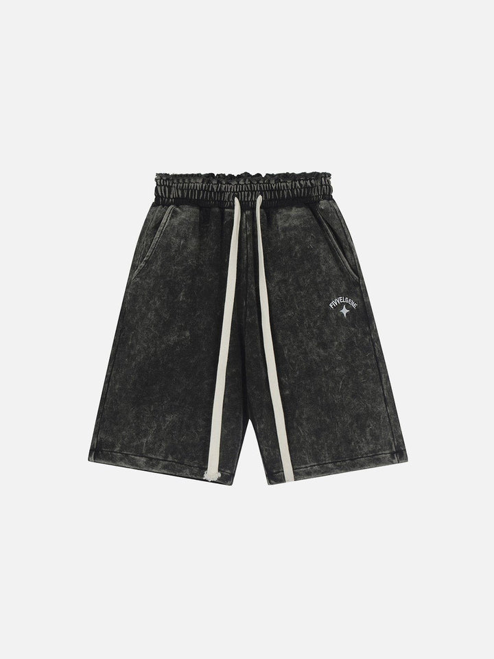 Thesclo - Washed Raw Shorts - Streetwear Fashion - thesclo.com