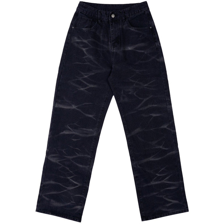 Thesclo - Water Ripples Jeans - Streetwear Fashion - thesclo.com