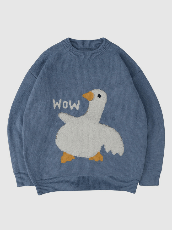 Thesclo - Wow Goose Sweater - Streetwear Fashion - thesclo.com