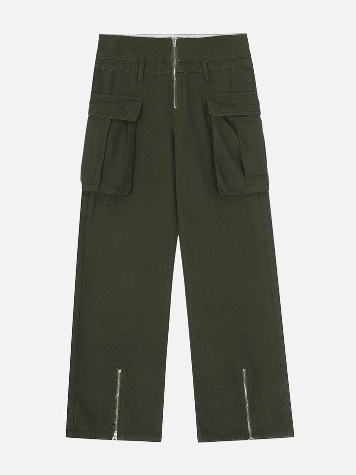 Thesclo - ZIP UP Cargo Pants - Streetwear Fashion - thesclo.com