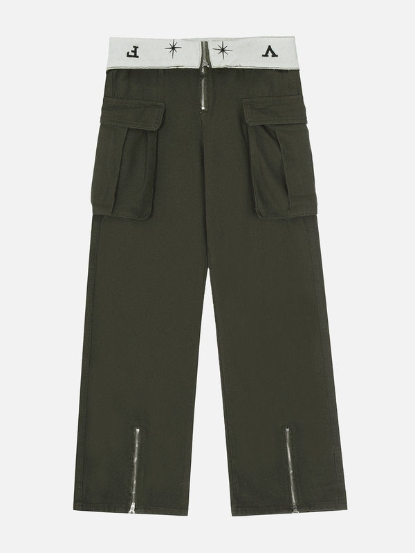 Thesclo - ZIP UP Cargo Pants - Streetwear Fashion - thesclo.com