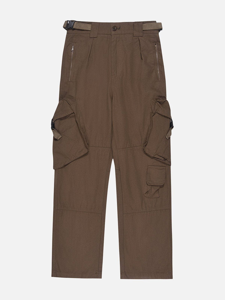 Thesclo - Zipper Pockets Pants - Streetwear Fashion - thesclo.com