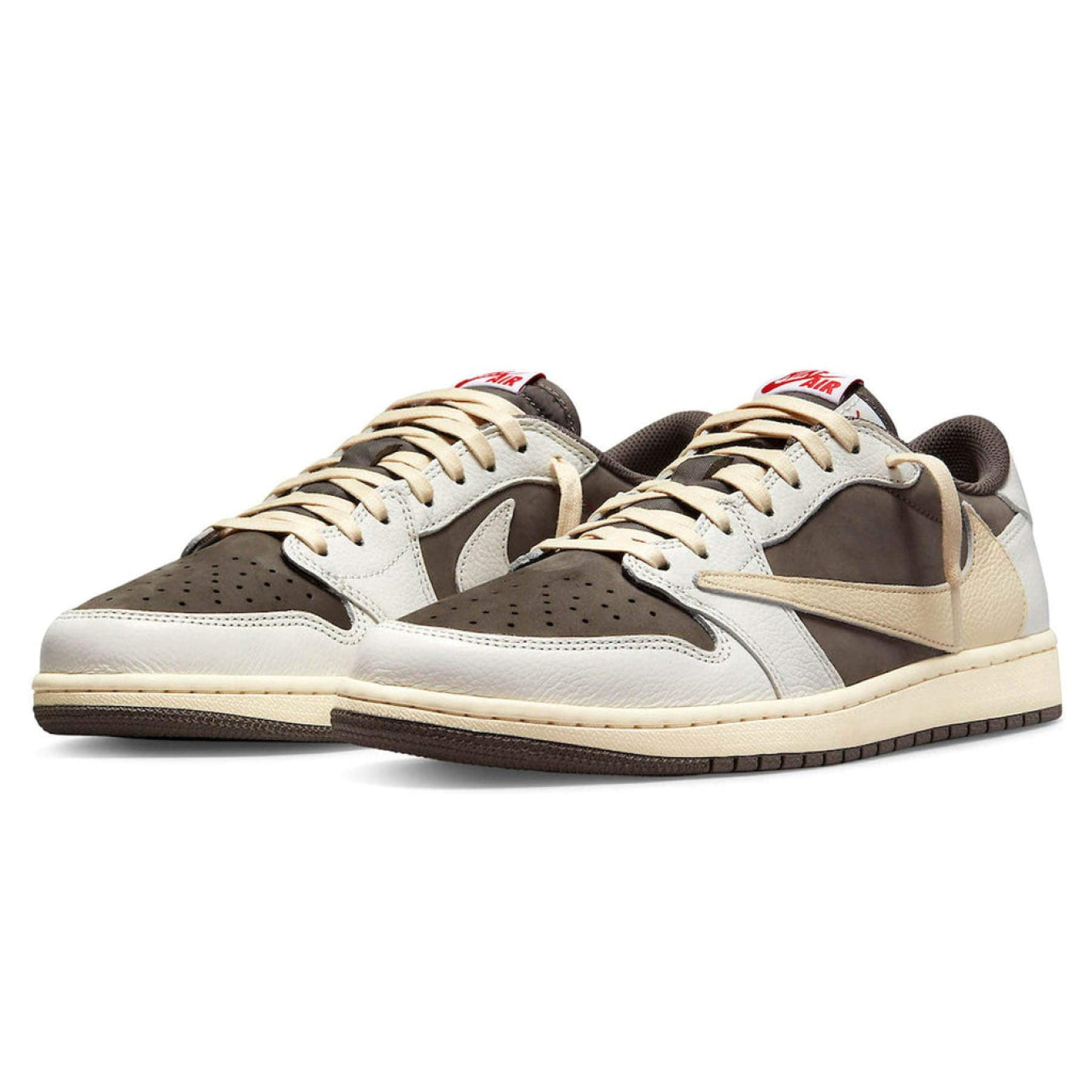 Travis Scott x Air Jordan 1 Low OG 'Reverse Mocha' - Streetwear Fashion - thesclo.com