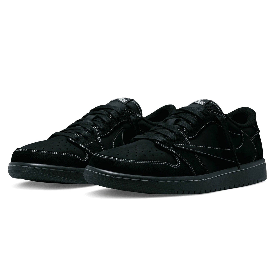 Travis Scott x Air Jordan 1 Low OG SP 'Black Phantom'- Streetwear Fashion - thesclo.com