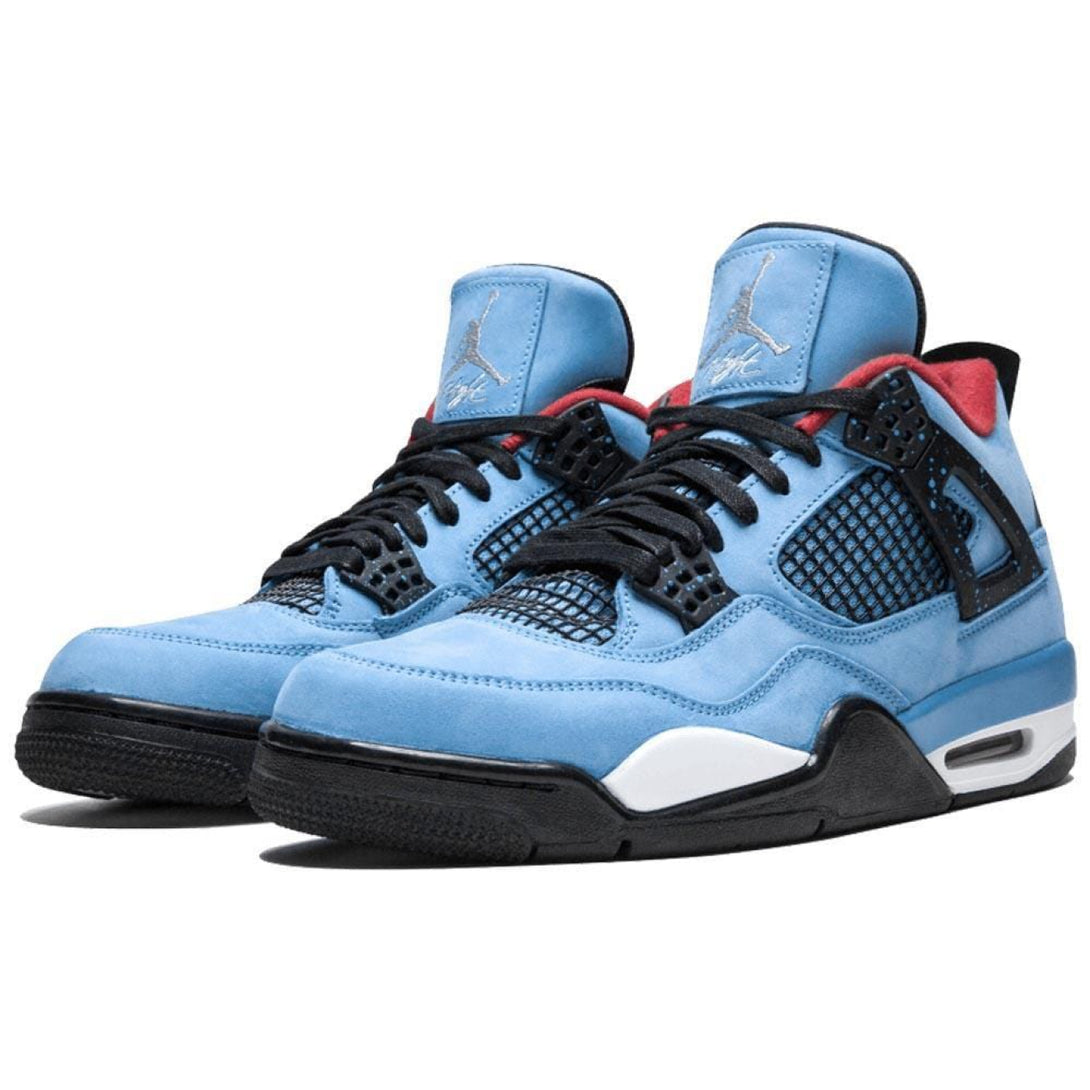 Travis Scott x Air Jordan 4 Houston Oilers Cactus Jack - Streetwear Fashion - thesclo.com