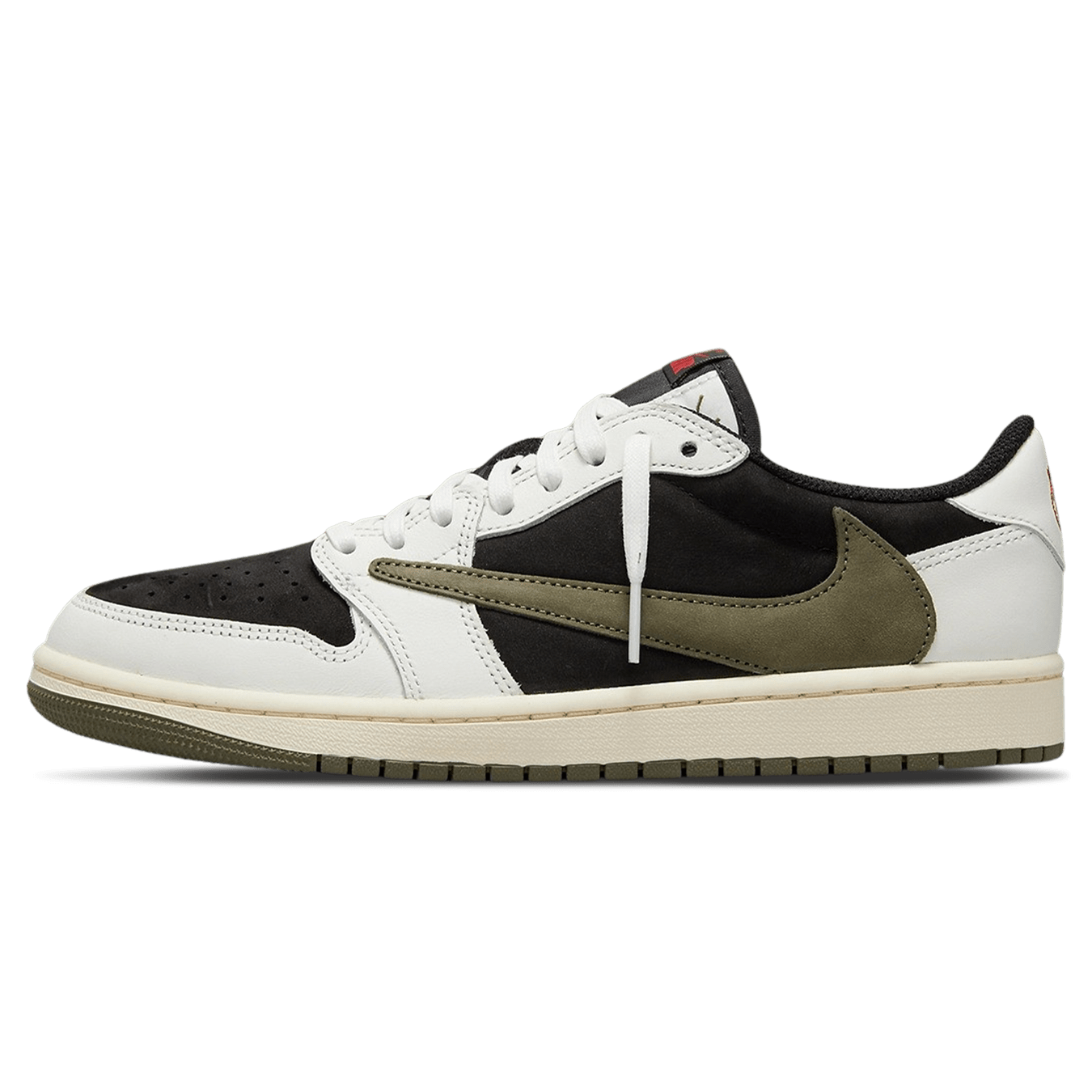 Air Jordan 1 Retro Low OG x Travis Scott Wmns 'Olive'- Streetwear Fashion - thesclo.com